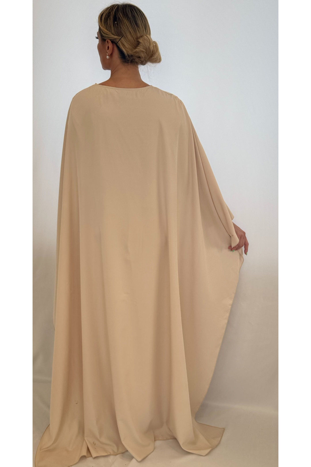 Satijn Beige Abaya